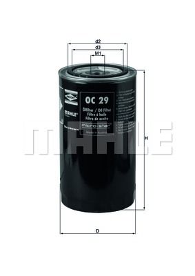 WILMINK GROUP Eļļas filtrs WG1217109